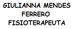 Fisioterapeuta Giulianna Mendes Ferrero<