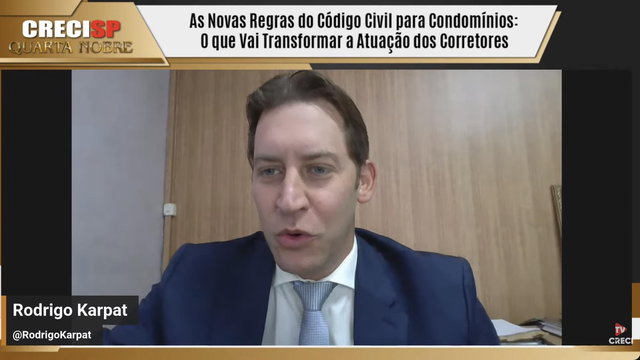 Imagem de capa do artigo Palestrante aborda novas regras do Código Civil para condomínios