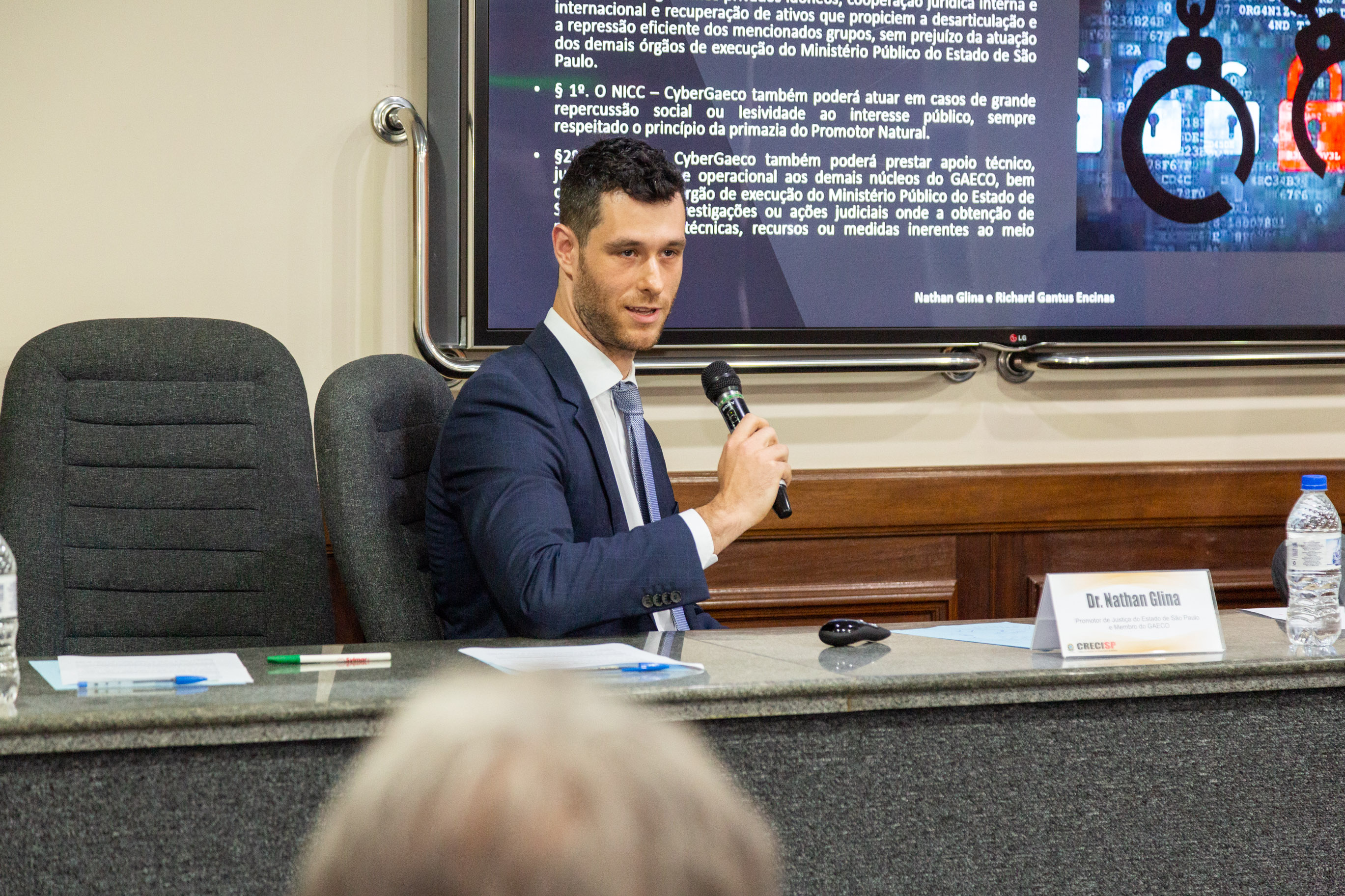 Promotor de justiça do Cyber GAECO, Nathan Glina