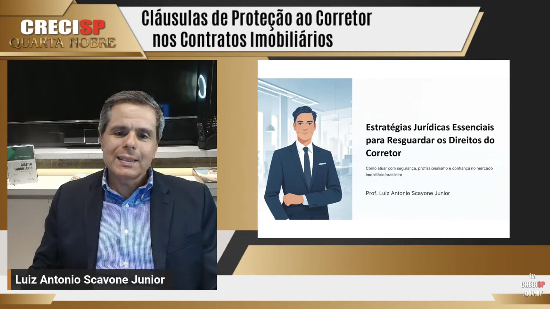 Imagem de capa do artigo Palestrante aborda Cláusulas de Proteção ao Corretor