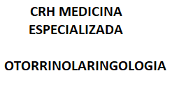 CRH MEDICINA ESPECIALIZADA <