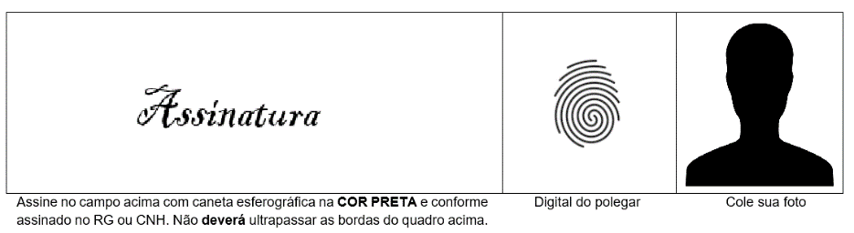 Formulário de digitalização